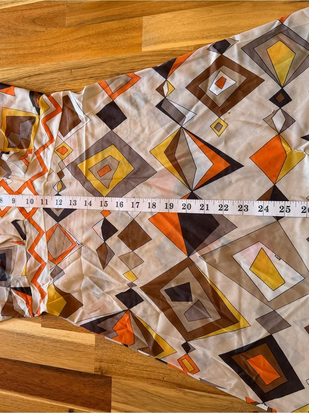 Vintage Emilio Pucci for Formfit Rogers 2 Piece Geometric Dress Set Size S